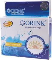 Orink C13T07144011 Epson t0714/t0894 tintapatron yellow kép