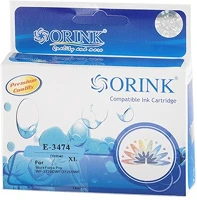 Orink C13T34744010 Epson t3474xl tintapatron yellow kép