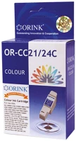 Orink CAOC21COL Bci21/bci24 utángyártott canon tintapatron színes kép