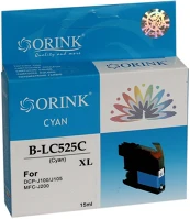 Orink H30BROLC525XLCY Brother lc525xl tintapatron cyan kép