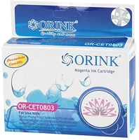 Orink T0803 Epson t0803 tintapatron magenta kép