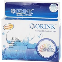 Orink T0967 Epson t0967 tintapatron light black kép