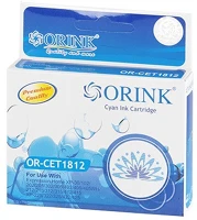 Orink T1812 Epson t1812 tintapatron cyan kép