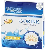 Orink T1814 Epson t1814 tintapatron yellow kép