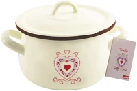 Orion 113086 TONCA 113086 tonca zománcozott lábas fedővel 2,3 liter kép