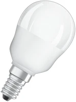 Osram 25 4.5 W/2700K E14 Star+ 250lm rgbw e14 kis gömb led fényforrás kép