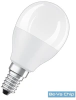 Osram 4058075144385 OSRAM Star+ RGBW/matt búra/5,5W/470lm/2700K/E14 távirányítható LED kisgömb izzó kép