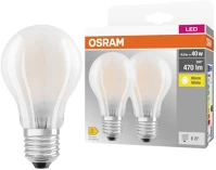 Osram 4099854094248 Led fényforrás gyertya forma e27 4w melegfehér 2db/cs (4099854094248) kép