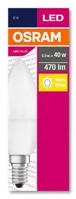Osram COR_OLEDE1401 Led izzó, e14, gyertya, b35, 5,7w, 470lm, 2700k (mf),  