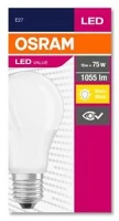 Osram COR_OLEDE2706 Led izzó, e27, gömb, a60, 10w, 1055lm, 2700k (mf),  