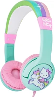 Otl HK0760 Wired headphones for kids  hello kitty rainbow (turquoise) kép