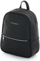 Oxybag 9-63122 Leather black dixy női hátizsák kép