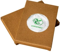 Packing 90 ALDHBR24CP Intim higiéniai pla komposztálható, lebomló tasak, 150x280mm 25 darab/csomag kép