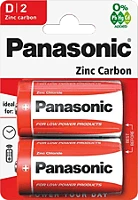 Panasonic r20rz/2bp eu Panasonic red zinc d góliát 1.5v cink-carbon tartós elem 2db (r20rz/2bp eu)