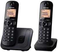 Panasonic KX-TGC212PDB Kx-tgc212pdb dect telefon fekete