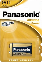 Panasonic 6LR61APB-1BP Tartós elem  alkaline power 9v blokk alkáli kép