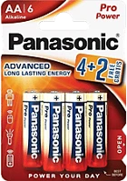 <span itemprop='brand'>Panasonic</span> <span itemprop='sku'>lr6ppg/6bp 4+2f</span>