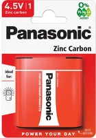Panasonic 3R12R-1BP Red zinc 4.5v lapos cink-mangán tartóselem kép