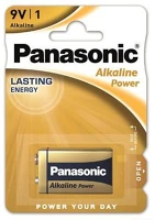 Panasonic 6LF22APB/1BP Alkaline power 9v blokk alkáli/tartós elemcsomag kép