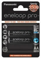 Panasonic BK-3HCDE/2BE Eneloop pro 2xaa 2500mah kép