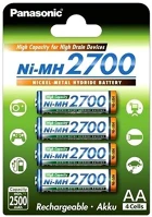 Panasonic BK-3HGAE/4BE Nimh 4xaa akkucsomag 2700mah kép