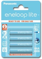 Panasonic BK-4LCCE/4BE Eneloop lite  aaa 550mah ni-mh akkumulátor kép