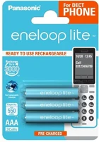 Panasonic BK-4LCCE/3DE Eneloop lite  aaa 550mah ni-mh akkumulátor kép