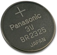 Panasonic BR-2325/BN Gombelem (br2325, 3v, szén-fluorid lítium, ipari) 1db/csomag kép
