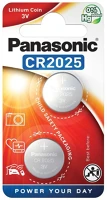 Panasonic CR-2025EL/2B Cr2025l/2bp lítium gombelem (2 db / bliszter) kép