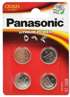 Panasonic CR-2025EL/4B Cr2025 3v lítium gombelem 4db kép