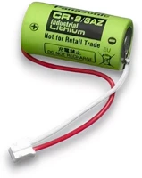 Panasonic CR-2/3AZ, 1600MAH mangánoxid lítium, ipari, csatlakozóval) 1db/csomag kép