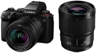 Panasonic dc-s5m2we Panasonic lumix s5ii + lumix s 50mm f/1.8 + lumix s 20-60mm f/3.5-5.6 milc fényképezőgép kit