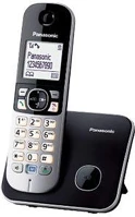 Panasonic KX-TG6811PDB Panasonic kx-tg6811pdb fehér háttérvil. kihangosítható hívóazonosítós fekete dect telefon