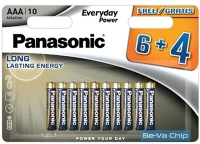 Panasonic LR03EPS-10BW6-4F Everyday power aaa elemcsomag 10db kép
