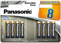 Panasonic LR6EPS/8BW-4+4 Everyday power aa ceruza 1.5v szupertartós alkáli elemcsomag lr6eps-8bw kép