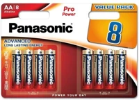 Panasonic LR6PPG-8BW Lr6ppg/8bw 1,5v aa/ceruza tartós alkáli elem 8db kép