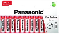 Panasonic r6rz/12hh Panasonic red zinc aa ceruza 1.5v cink-mangán tartós elem 12db/csomag