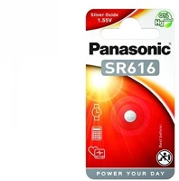 Panasonic SR-616EL/1B Ezüst-oxid óraelem kép