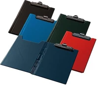 Panta plast 0414-0003-04 Felírótábla, fedeles, a4, sarokzsebbel, sötétzöld kép