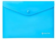 Panta plast COR_INP0410008603 Irattartó tasak, a5, pp, patentos, neon kék kép