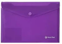 Panta plast COR_INP0410008615 Irattartó tasak, a5, pp, patentos, neon lila kép