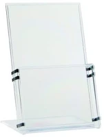 Panta plast COR_INP4030200 Prospektustartó, asztali, a5, kép