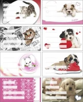 Panta plast COR_INP424000470 Füzetcímke, 24 db, 