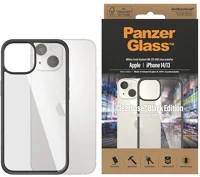 Panzerglass 0405 clearcase szilikon telefonvédő ütésállóság, antibakteriális, fekete kép