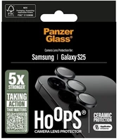 Panzerglass PGRHOCEG38388 Samsung s25  hoops ceramic kameravédő üveg 9h + segédkeret átlátszó kép