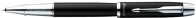 Parker 1931658 Rollertoll, 0,5 mm, ezüst színű klip, fekete tolltest,  