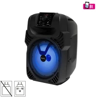 Party PAR20BTC 2-utas hangrendszer, bass-reflex mélysugárzó, Bluetooth, FM rádió kép