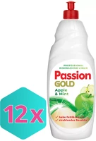 Passion gold DA503XSZHGK4260145991243 Mosogatószer alma & menta illat 850ml karton - 12db kép