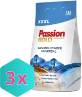 Passion gold DA503XSZHGK4262466441889 univerzális mosópor argán olajjal illatosított 8,1kg / 135 mosás karton kép