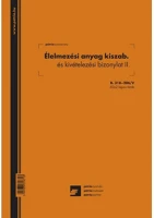 Pátria B.318-206/V Nyomtatvány élelmezési anyag kiszab. és kivételezési biz ii.  a/4 álló 50x2 kép